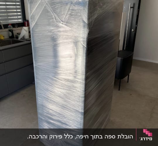 הובלת ספה בתוך חיפה, כלל פירוק והרכבה.
